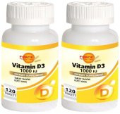 Force Nutrition Vitamin D 1000 IU 2x120 Tablet - 1