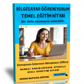 Bilgisayar Öğreniyorum Temel Eğitim Kitabı - 1