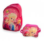 Gülce Winx 3 Bölmeli İlkokul Sırt Çantası + Beslenme Çantası  Kod:1112 - 1