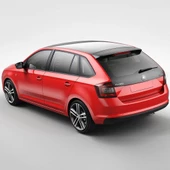 Skoda Rapid Spaceback 2013-2021 Bagaj Panzot İpi Çift 5JJ863634 - 2