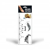 Halhal Geçici Tattoo -7, Bilek Tattoo, Ayak Tattoo, Geçici Dövme - 1