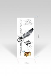 Halhal Geçici Tattoo -9, Bilek Tattoo, Ayak Tattoo, Geçici Dövme - 4