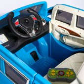 AndCar Maserati Akülü Araba Mavi - 5