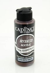 Cadence Hybrid Multisurface Akrilik Boya 120 ml. H-018 KOYU KAHVE - 1