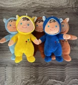 Oyun ve Uyku Arkadaşım Sevimli Peluş Bebeto Bebek -30 cm thumbnail 12