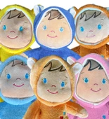 Oyun ve Uyku Arkadaşım Sevimli Peluş Bebeto Bebek -30 cm thumbnail 3