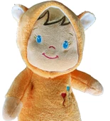 Oyun ve Uyku Arkadaşım Sevimli Peluş Bebeto Bebek -30 cm thumbnail 11