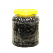 Gemlik Siyah Zeytin Taş Baskı Doğal Yağlı Salamura 1 Kg - 1