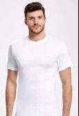 Bisiklet Yaka Erkek T-Shirt - 1