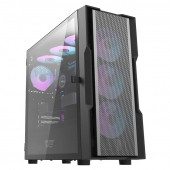 DarkFlash DK431 750W ARGB Mesh Siyah Mid Tower Kasa - 4
