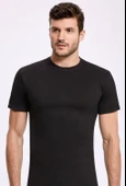 Siyah O Yaka  Erkek Atlet   3 Adet - 1