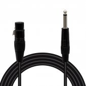 MAGIC VOICE 20185 LD379 XLR CANON DİŞİ - 6.3 MM MONO ERKEK 1.5 METRE KABLO - 1