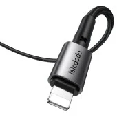 Mcdodo CA-2851 36W PD TypeC İphone Hızlı Şarj  Data Kablo 1.8m-Siyah thumbnail 2