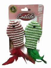 Catlife Kedi İçin Oyuncak Tüylü Balık İkili - 1