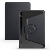 Galaxy Tab S7 FE LTE (T737-T736-T733-T730) Kılıf Termik Kalem Bölmeli Dönebilen Standlı Kılıf - 5