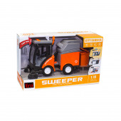 1/16 Ölçek Oyuncak Çöp Süpürme Kamyonu Işıklı Sesli - 2