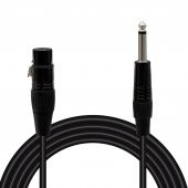 MAGIC VOICE 20175 LD393A  6.3 MM MONO ERKEK - 6.3 MM MONO ERKEK 1.5 METRE KABLO  - 1