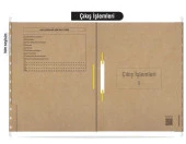 Personel Özlük Dosyası 8 Yapraklı (Metal Askılı 50 Adet) - 9