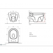 Seramiksan Terra Açık Montaj Kanallı Asma Klozet ve Yavaş Kapak thumbnail 3