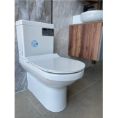 Seramiksan Terra Kanallı Duvara Sıfır Klozet Takım thumbnail 1