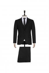 Normal Bel Slim Fit Siyah Erkek Takım Elbise Tk1020200160 - 1