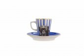 Porland Wild Life Monkey Tabaklı Kahve Fincanı 75cc 04ALM005280 - 1