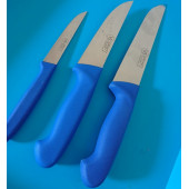 Aşırı Keskin Solingen SWAG 3'Lü Kurban Bıçağı Seti Mavi (33cm-29cm-22cm) - 2