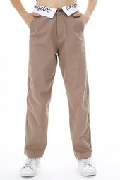 Kız Çocuk Bel İşlemeli Gabardin Pantolon 9-14 Yaş Lx253 - 9