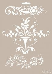 Cadence New Stencil Collection A4 AS-572 - 1