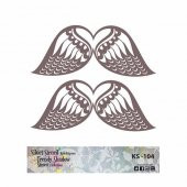 Cadence Siluet (Kenarsız) Stencil KS-104 - 1