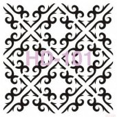 Cadence Home Decor Stencil Boyama Şablonu 45x45 cm. HD-101 - 1