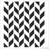 Cadence Home Decor Stencil Boyama Şablonu 45x45 cm. HD-133 - 1