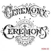 Cadence Home Decor Midi Stencil Boyama Şablonu 25x25 cm. HDM-33 - 1