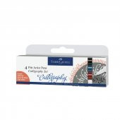 Faber Castell Pitt Kaligrafi Kalem Seti 4lü 167504 - 1
