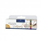 Faber Castell Pitt Kaligrafi Kalem Seti 4lü 167505 - 1