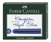 Faber Castell Dolma Kalem Mürekkep Kartuşu 6lı ROYAL MAVİ - 1