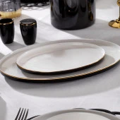 Schafer Adel Black Yemek Takımı 56 Parça-Siyah - 5