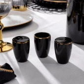 Schafer Adel Black Yemek Takımı 56 Parça-Siyah - 6