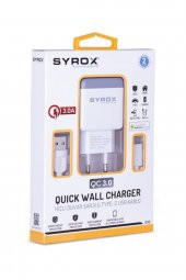 Syrox 18w Hızlı Şarj Cihazı Seti Type-c Hızlı Şarj Aleti 3.0a Type-c Girişli Hızlı Şarj Cihazı Q32 - 2