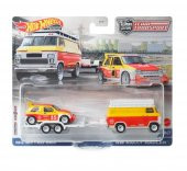Hot Wheels Premium HCR29 Team Transport MG Metro 6R4 / HW Rally Hauler (#47) - 1