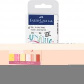 Faber Castell Pitt Kaligrafi Seti Pastel 6lı 267116 - 1