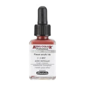 Schmincke Aero Color Professional Airbrush Mürekkep 28 ml. 917 AERO METALLIC Bright Maroon - 1