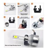 Glanz Ford Focus 2 H1 Led Xenon Sabitleme Montaj Aparatı - 2