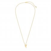 Chocli 18 Ayar Altın Kaplama  Humming Bird Kolye - 2