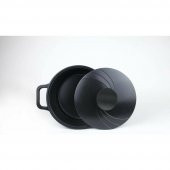 Bordain Alüminyum Tencere 20 Cm Siyah D-BOR20C - 3