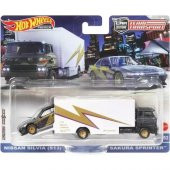 Hot Wheels Premium HKF41 Team Transport Nissan Silvia (S13) / Sakura Sprinter (#52) - 1