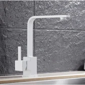 Venita T-Mix Yüksek Gövdeli Mutfak Evye Batarya Beyaz - 1