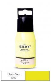 Artdeco Neon Boyutlu Boya 60 ml. 645 NEON SARI - 1