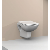 Turkuaz Duru Kanallı Asma Klozet ve Yavaş Kapak - 4