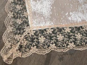 Çeyiz Diyarı Peri Çift Kişilik Yatak Örtüsü Cappucino thumbnail 4